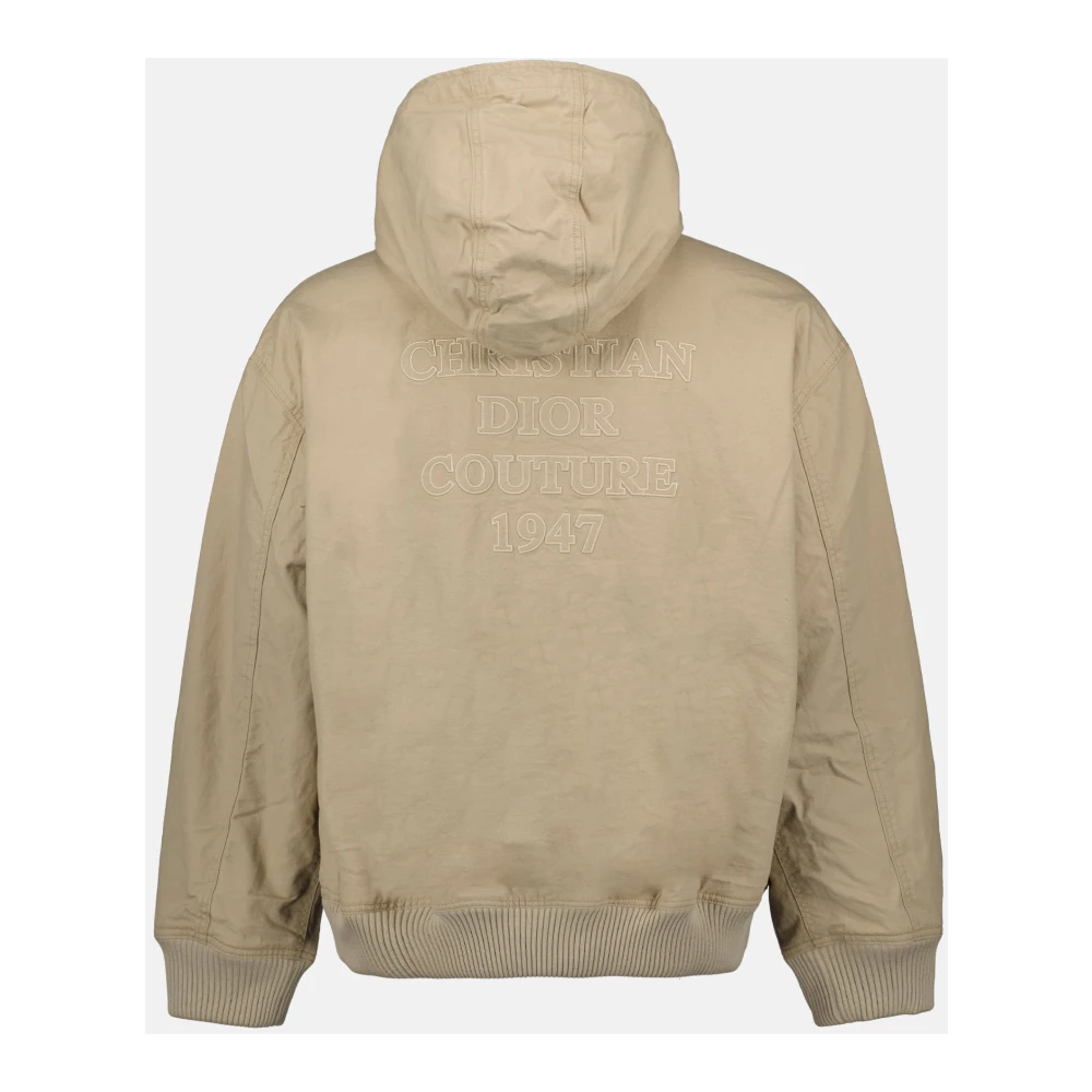 Dior Casual Hoodie Jas 1947 Beige Heren