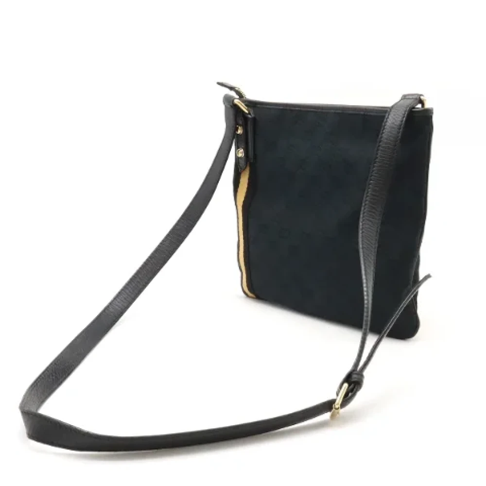 Gucci Vintage Pre-owned Canvas gucci-bags Black Dames