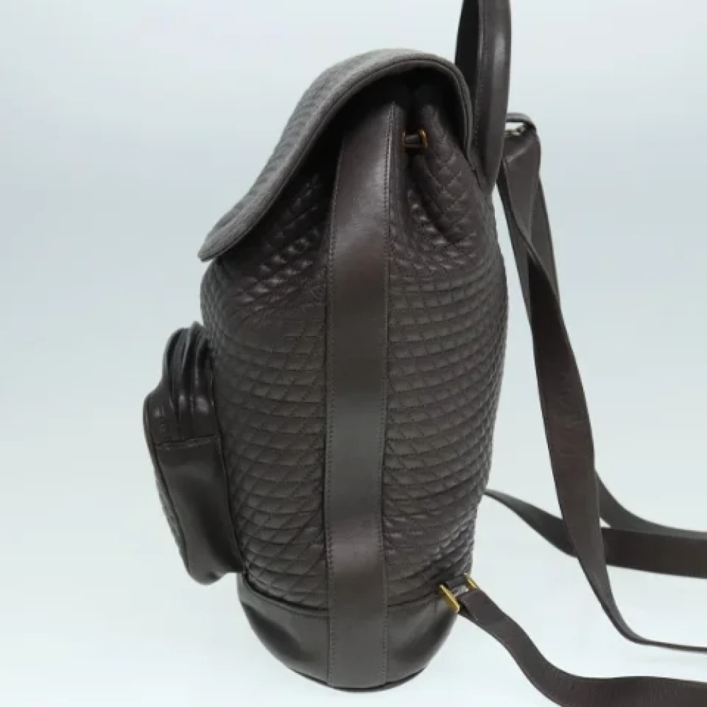 Bally Pre-owned Leather backpacks Black Dames