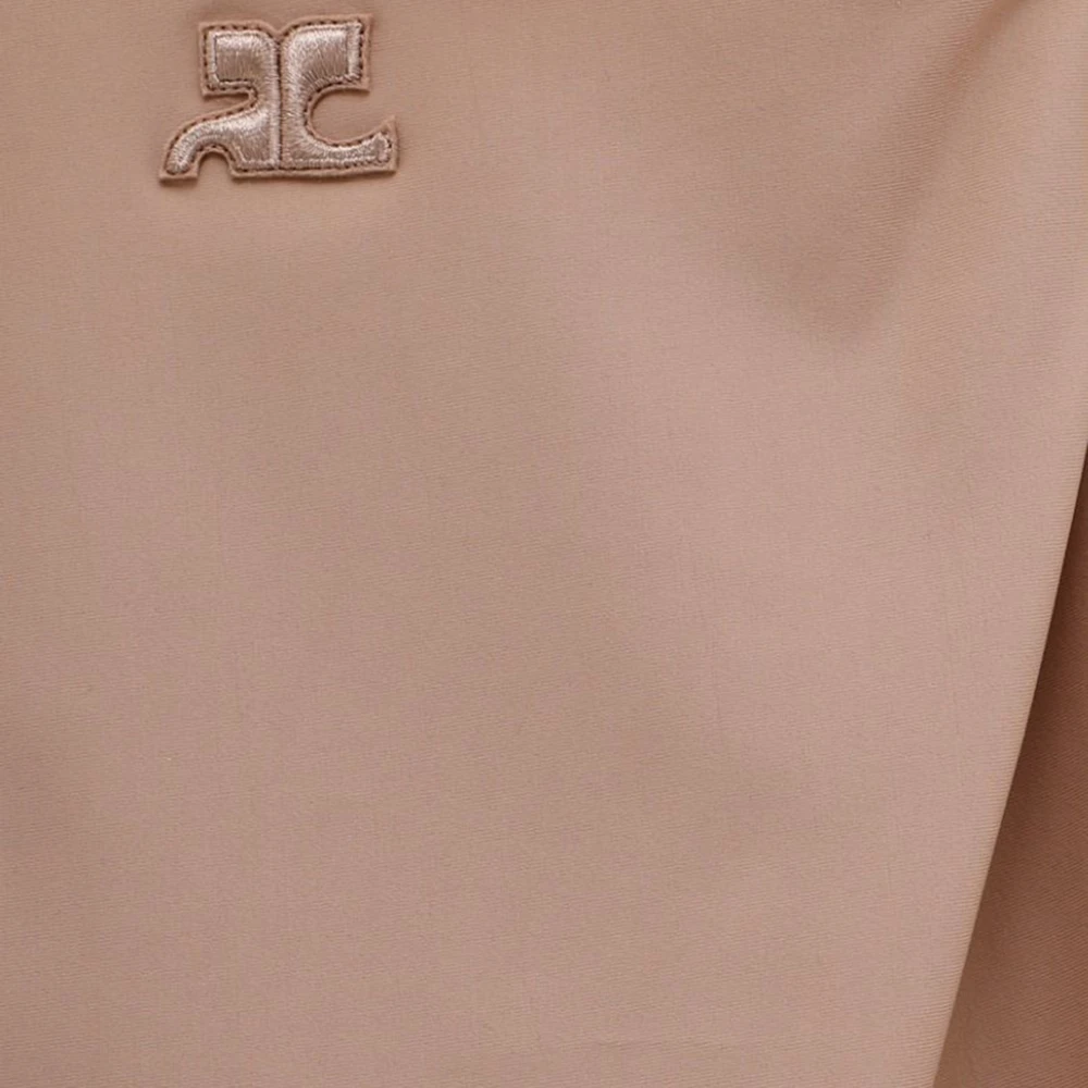 Courrèges Veelzijdige Dames Body Shirt Beige Dames