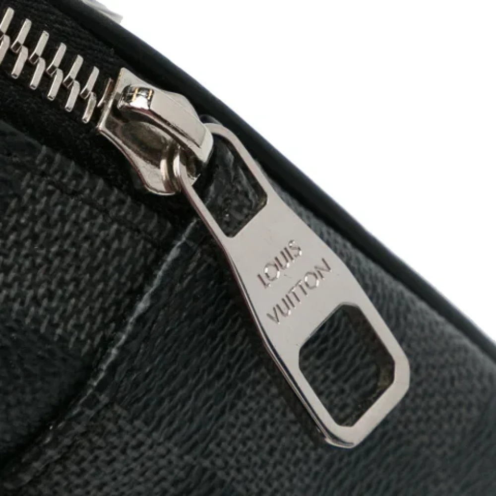 Louis Vuitton Vintage Pre-owned Leather crossbody-bags Black Dames