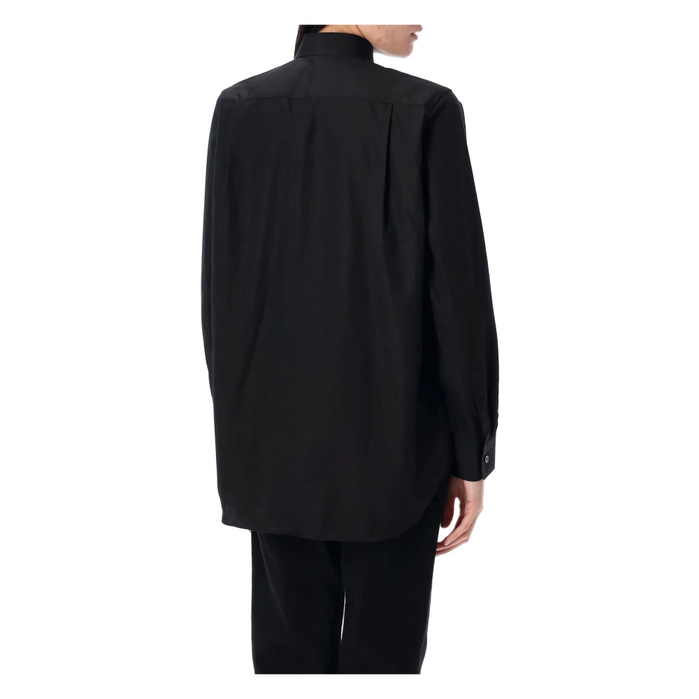 Comme des Garçons Zwart Hart Shirt Aw24 Black Dames