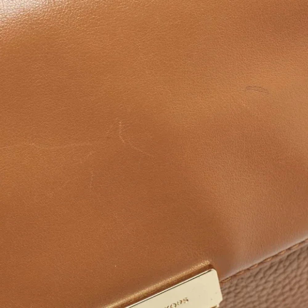 Michael Kors Pre-owned Leather shoulder-bags Brown Dames