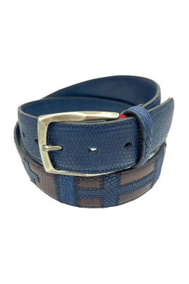 Lizard Leather Belt
