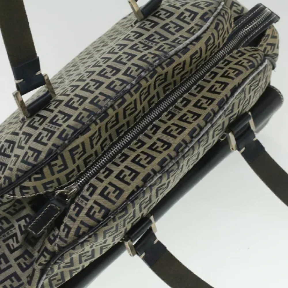 Fendi Vintage Pre-owned Canvas handbags Blue Dames