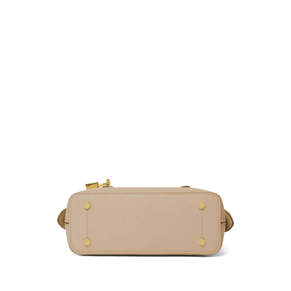 Stella Mccartney Beige Schoudertas met rits Brown Dames