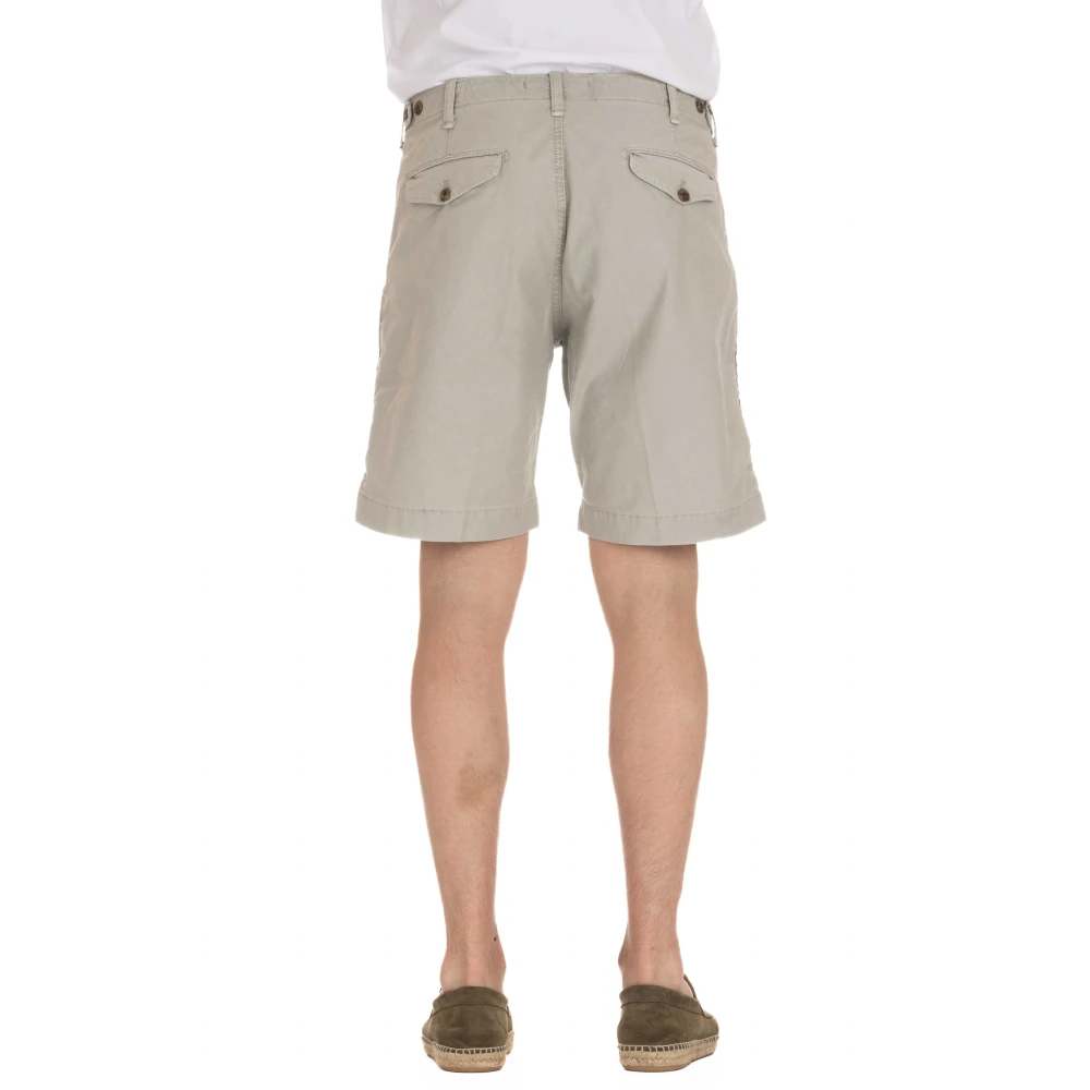 Myths Groene Katoenen Bermuda Shorts Green Heren