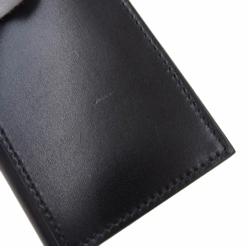 Salvatore Ferragamo Pre-owned Leather wallets Black Dames