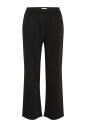 pantalon-noir-a-jambe-droite-avec-taille-elastique