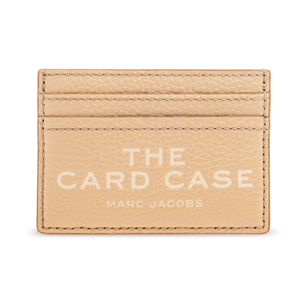 Marc Jacobs Women's Beige Wallets & Cardholders, One Size, Cardholder The Marc Mini