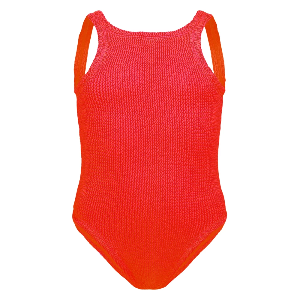 Hunza G Classic Swimsuit - Female - Kids Swimsuits - Red - 3 Y - Kids