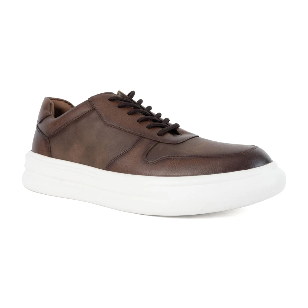 Fregatta Stockholm Bruine Casual Sneakers voor Mannen Heren Schoenen
