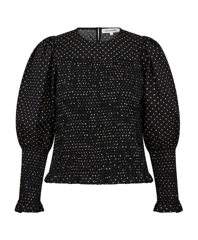 davinacc-dot-smock-blouse