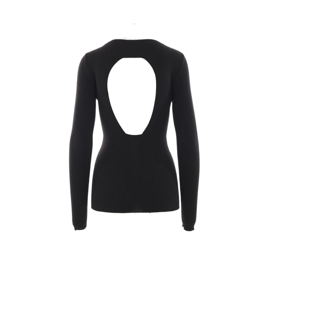 Rick Owens Zwarte Top voor Stijlvolle Look Black Dames