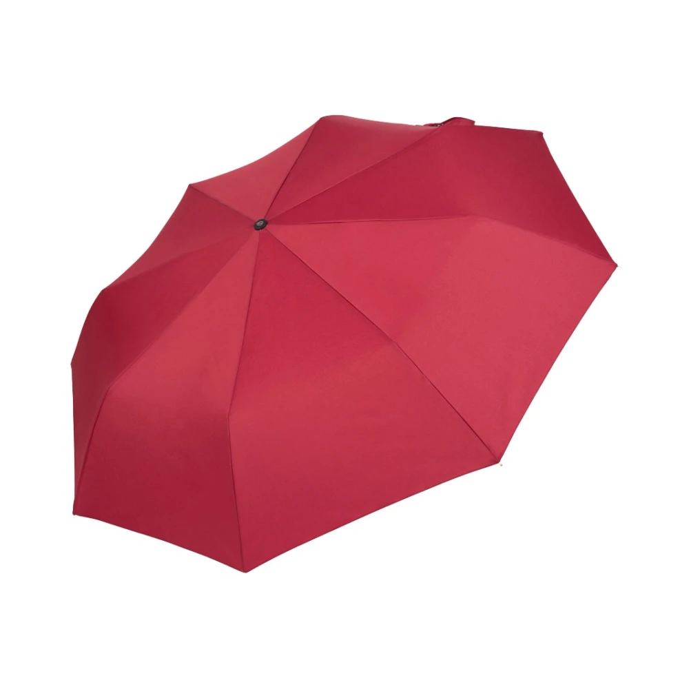 Piquadro Mannelijk Rood Accessoires Heren, One Size, Windproof Umbrella In Fabric