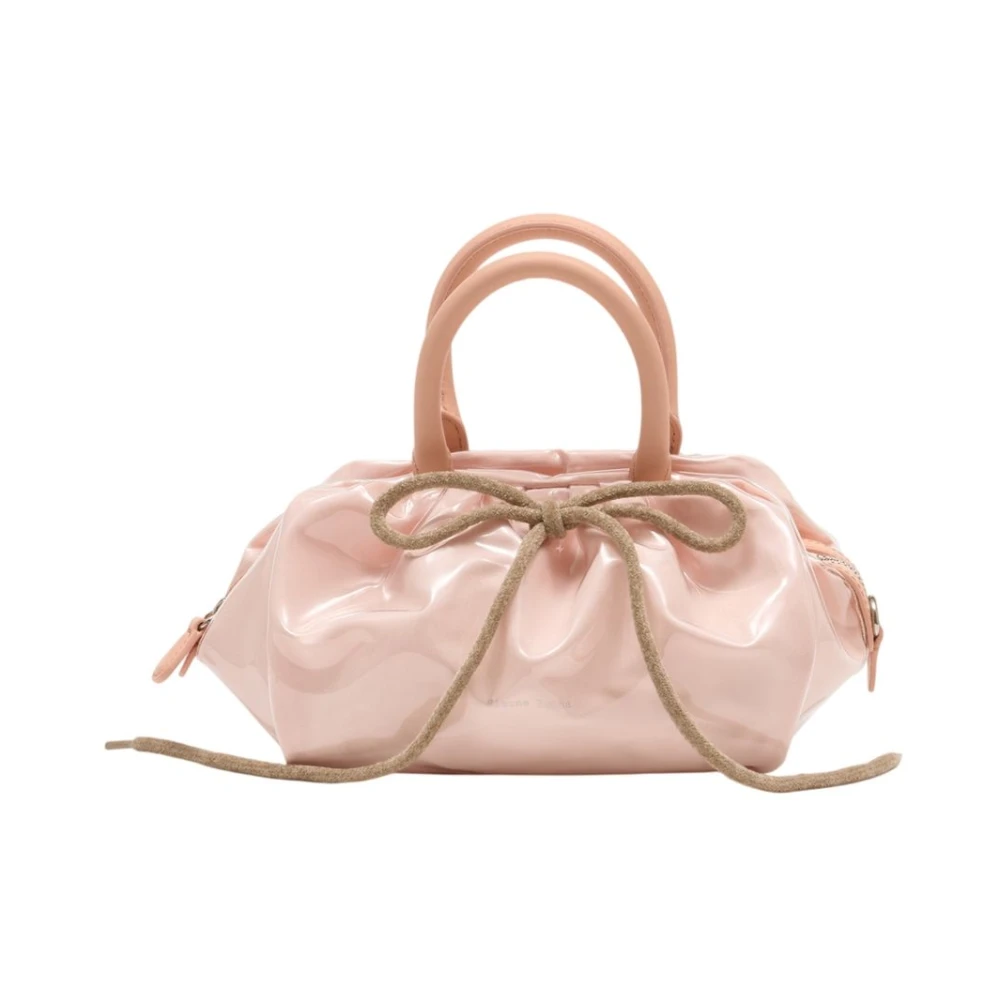 Simone Rocha Pink Mini Gathered Top Handle Bag - Female - Handbags - One Size - Bags