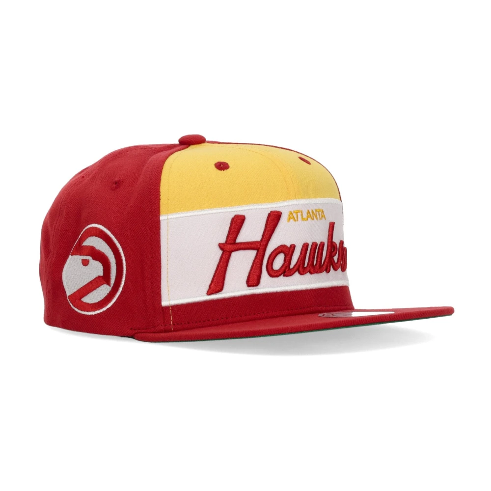 Mitchell & Ness Atlanta Hawks Retro Snapback Pet Multicolor Heren