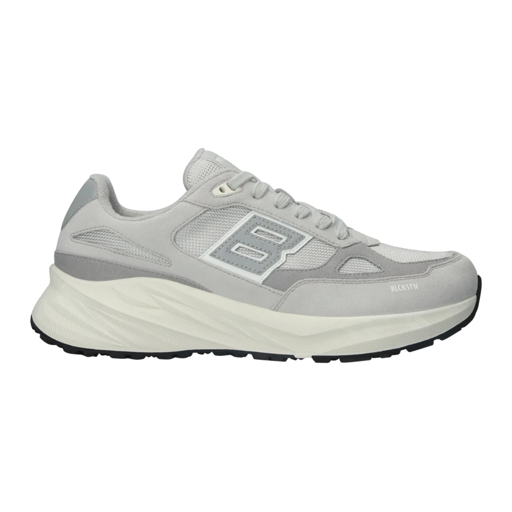 Blackstone Flint Moss Runner Sneaker Heren Schoenen Grijs