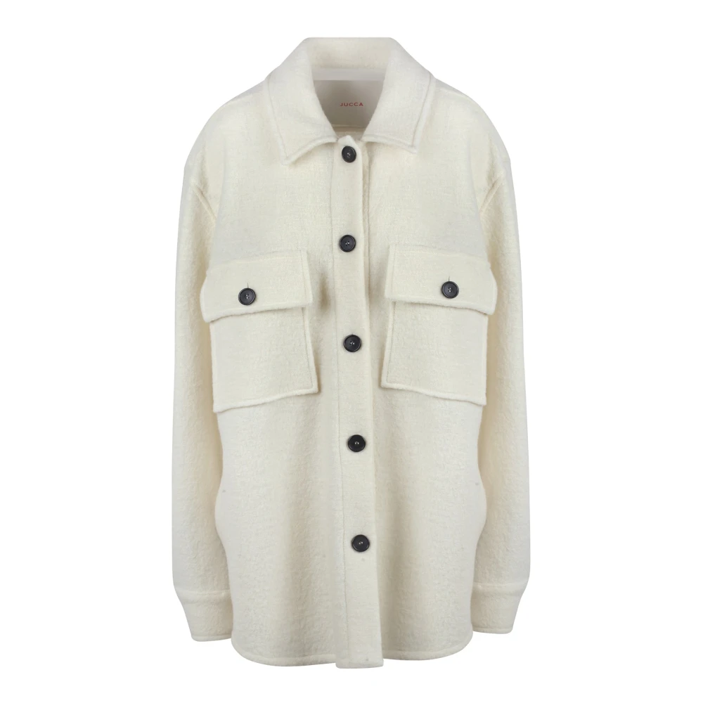 Jucca Stijlvolle Overshirt voor Mannen White Dames