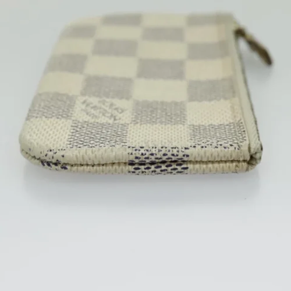 Louis Vuitton Vintage Pre-owned Canvas wallets White Dames