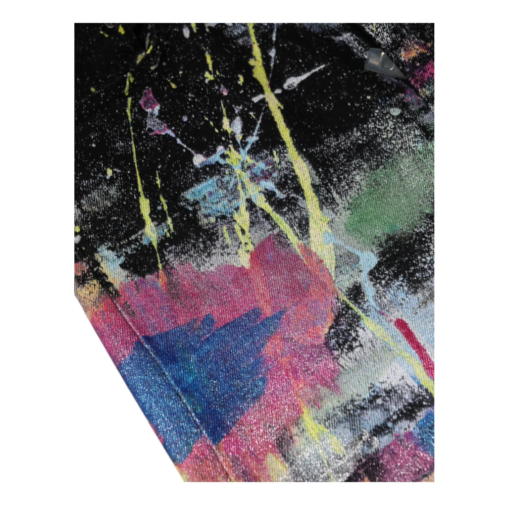 Dolce & Gabbana Multicolor Splatter Paint Skinny Denim Jeans Multicolor Dames