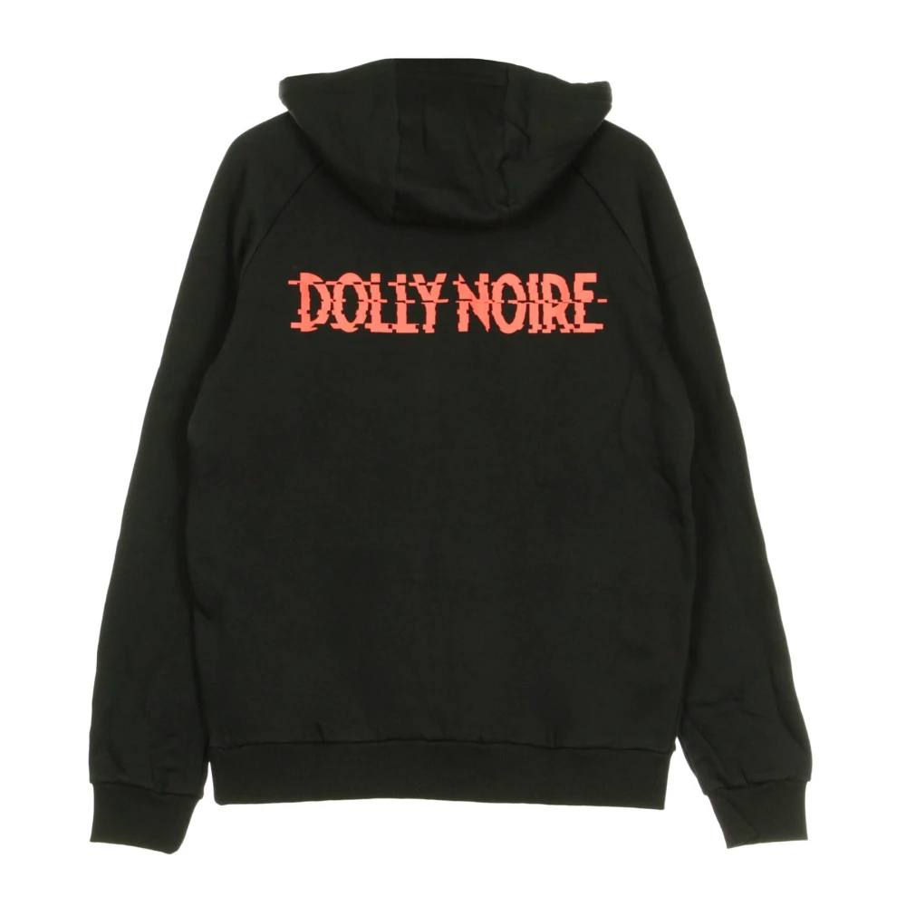 Dolly Noire Hexagon Zwart Rood Hoodie Black Heren