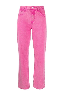 Mellanhöga raka jeans