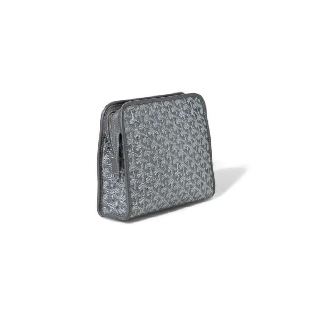 Goyard Vintage Pre-owned Fabric handbags Gray Dames