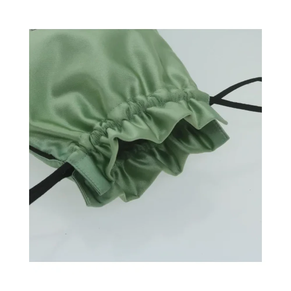 Prada Vintage Pre-owned Fabric home-office Green Dames
