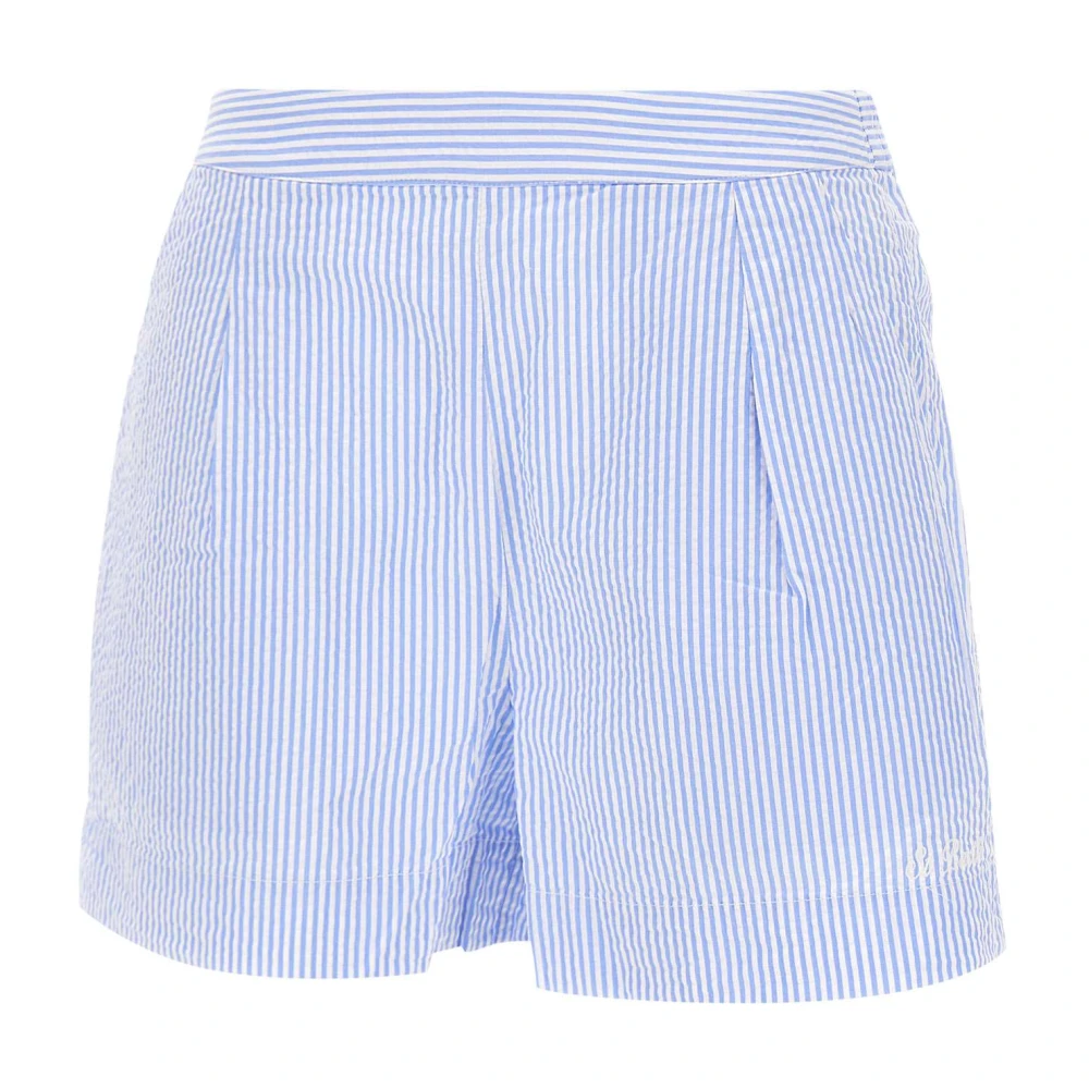 Mc2 Saint Barth Blue Amani Shorts - Female - Short Shorts - S - Shorts