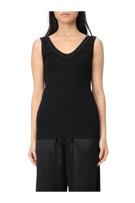 black-ribbed-v-neck-sleeveless-top
