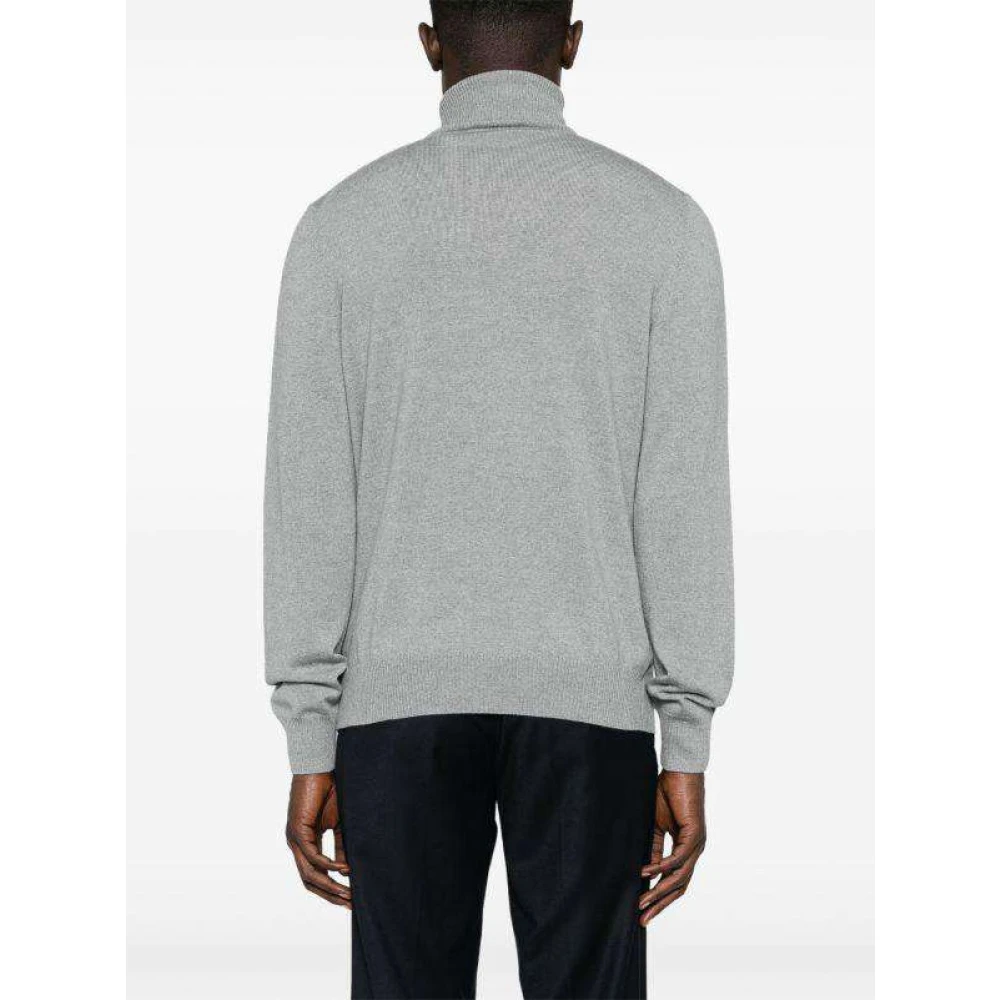 Fay Stijlvolle Gebreide Top Gray Heren