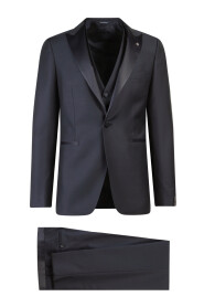 Men Clothing Suit Blue SS23