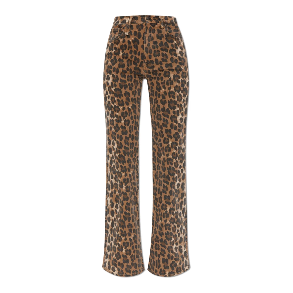 R13 Kick Fit Jeans Beige Dames