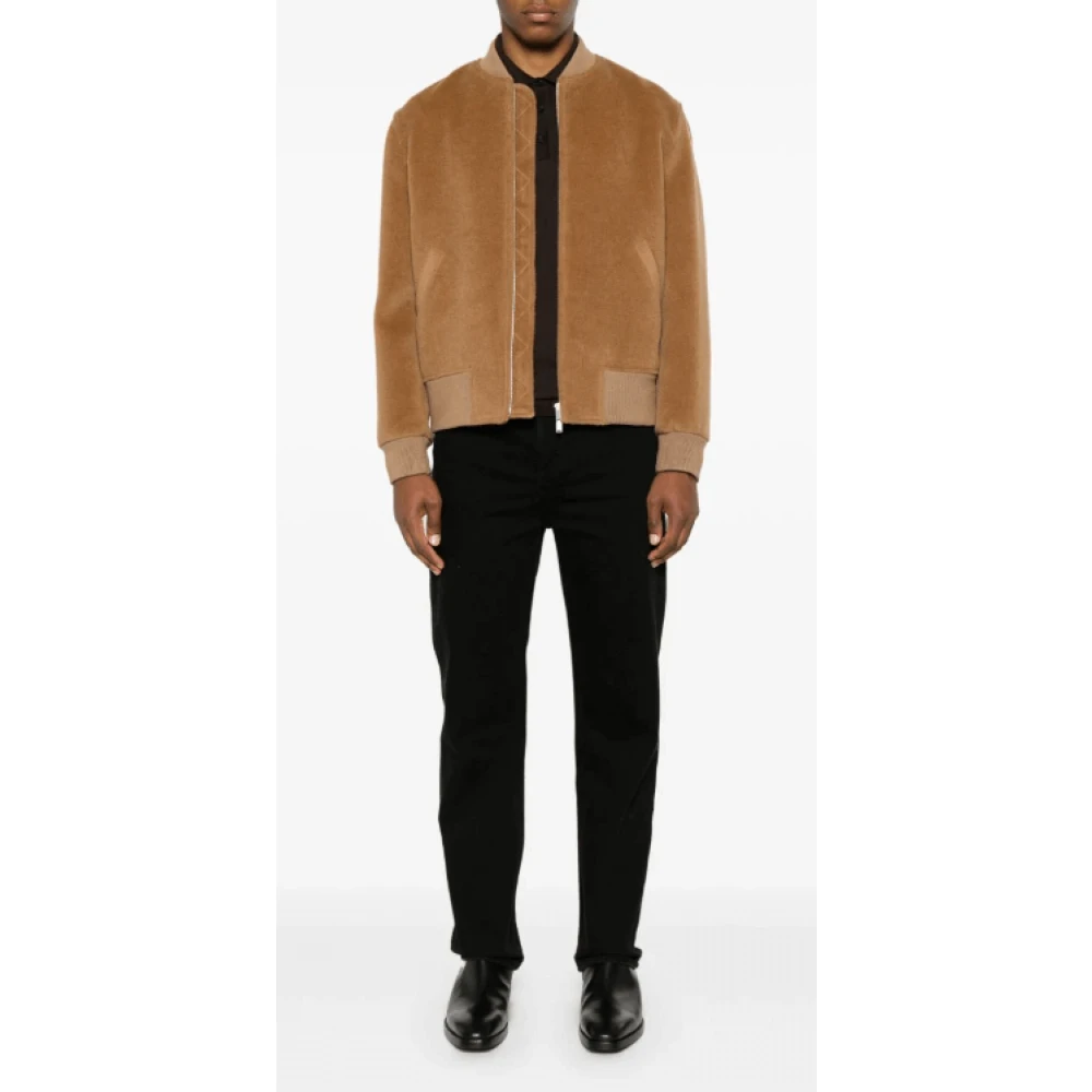 Lardini Kameel Wol Bomberjack Brown Heren