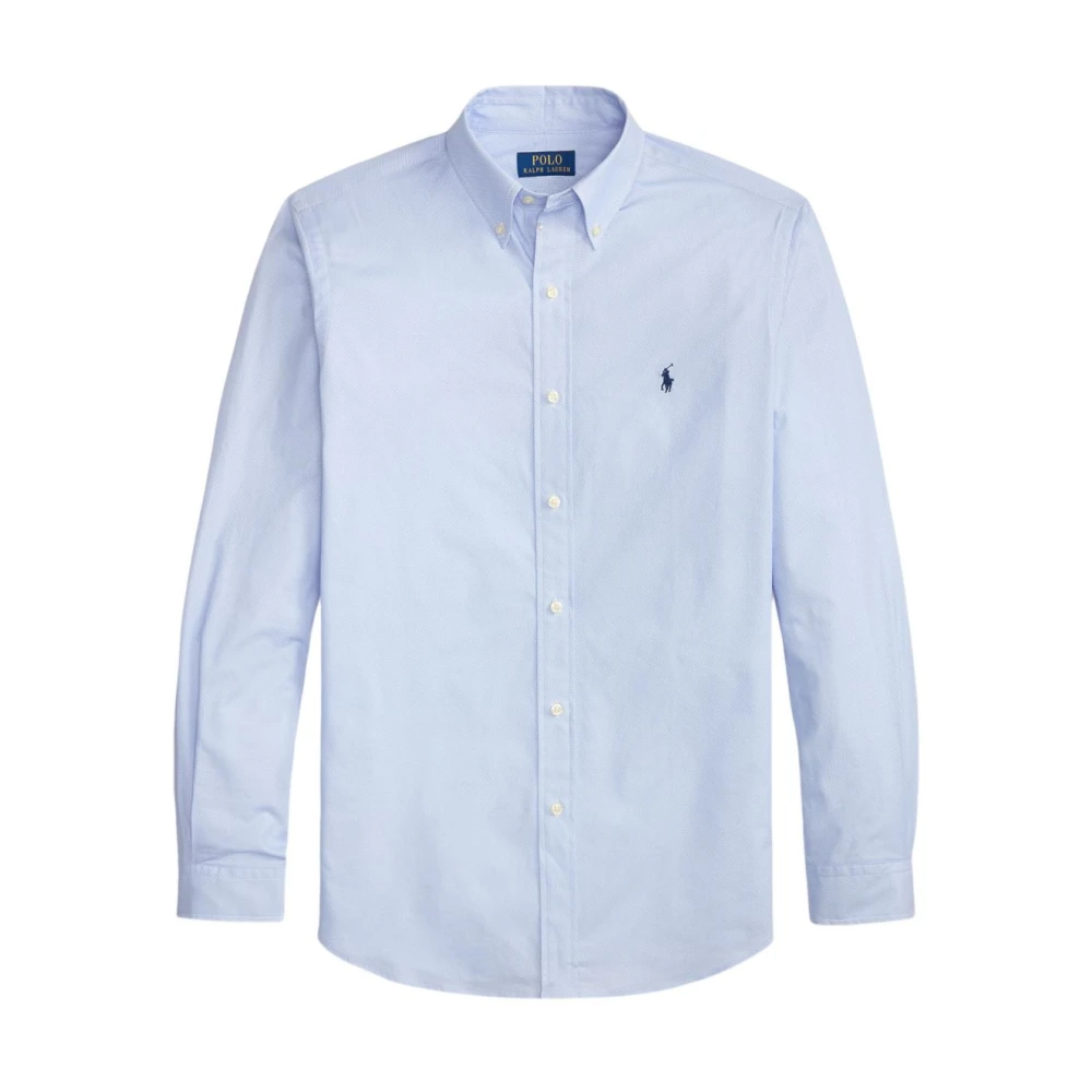 Polo Ralph Lauren Men's Blue Formal Shirts, L, Shirts