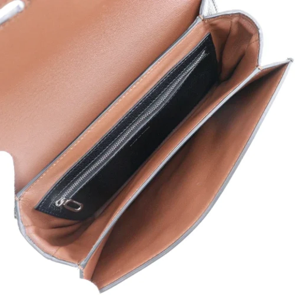 Burberry Vintage Pre-owned Leather shoulder-bags Brown Dames