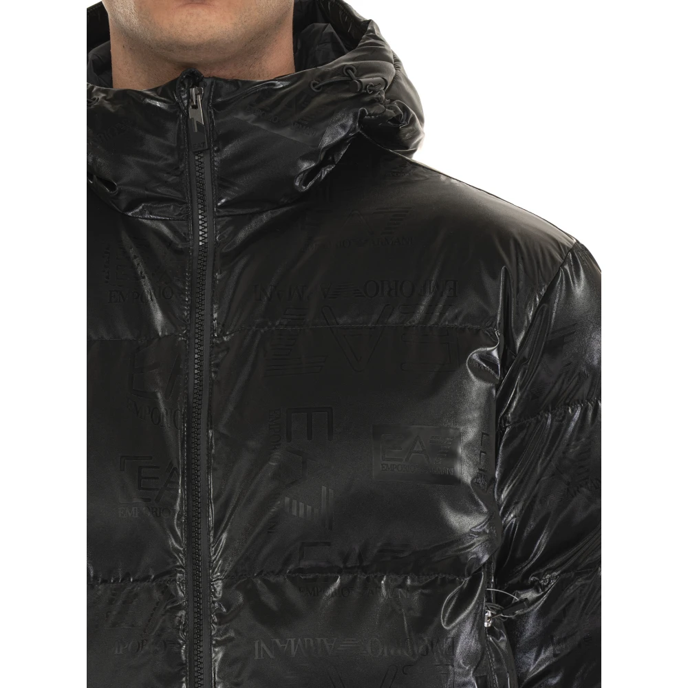 Emporio Armani EA7 Pufferjas voor Heren Black Heren