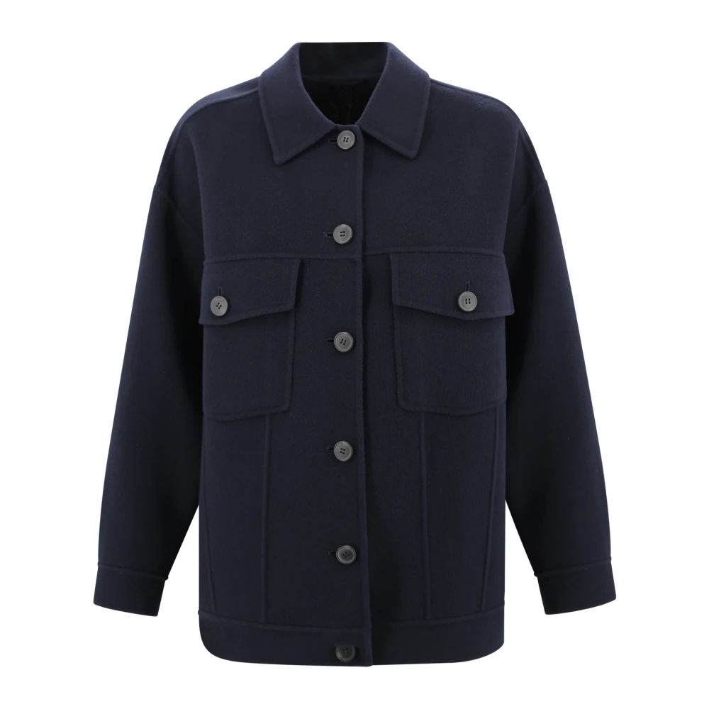 Max Mara Weekend Blauwe Weekendjassen voor Vrouwen Blue Dames