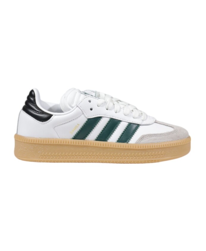 baskets-en-cuir-blancvert