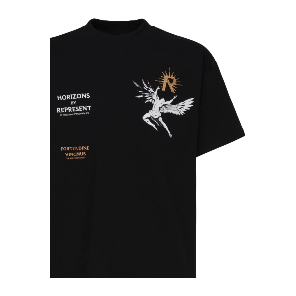 Represent T-Shirt Black Heren