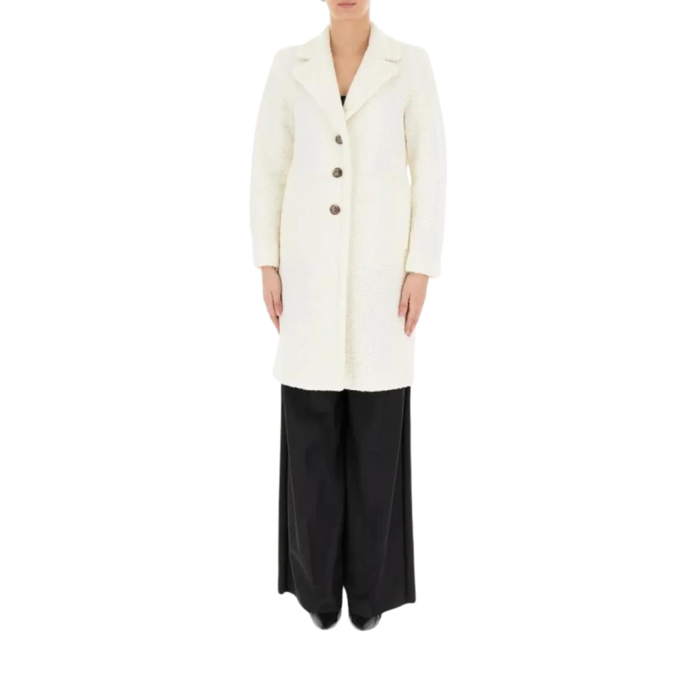 Marella Stijlvolle Ghinea Jas Beige Dames