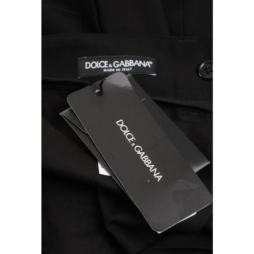 Dolce & Gabbana Cargo Broek voor Mannen Black Heren