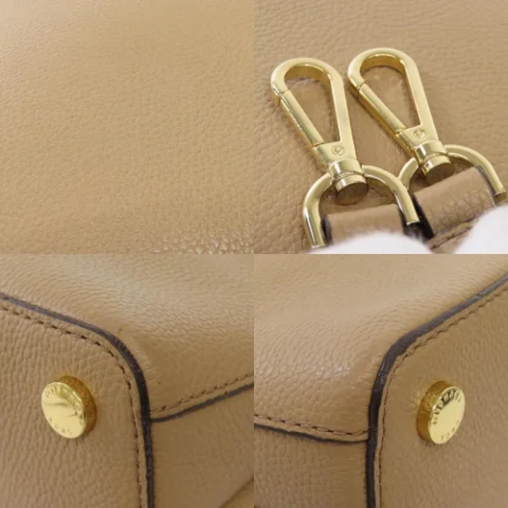 Michael Kors Pre-owned Leather handbags Beige Dames