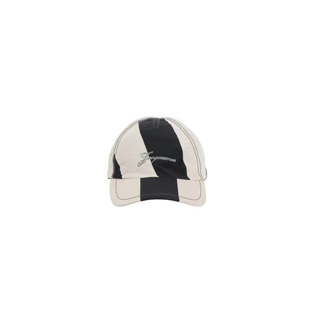 Jacquemus Unisex Bianco - La Casquette Baluchon - Accessories - 56 Cm - Immagine 3