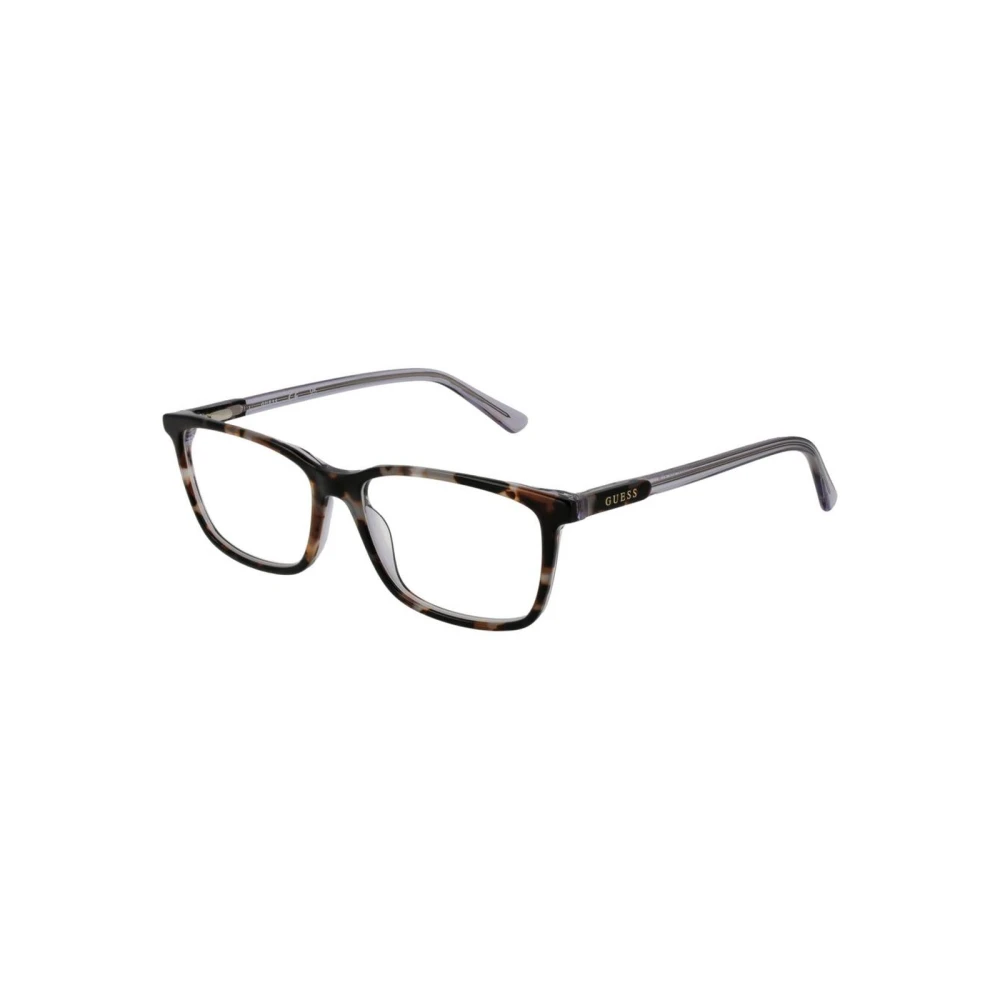 Guess Women's Brown Rectangle Optical Frames For