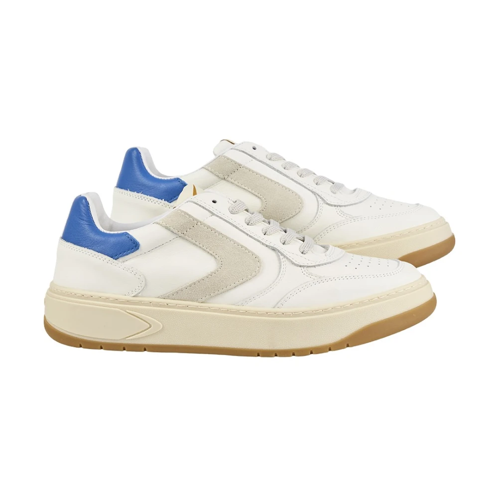 Valsport 1920 Witte Leren Suède Sneakers Heren Schoenen Veelkleurig Multicolor