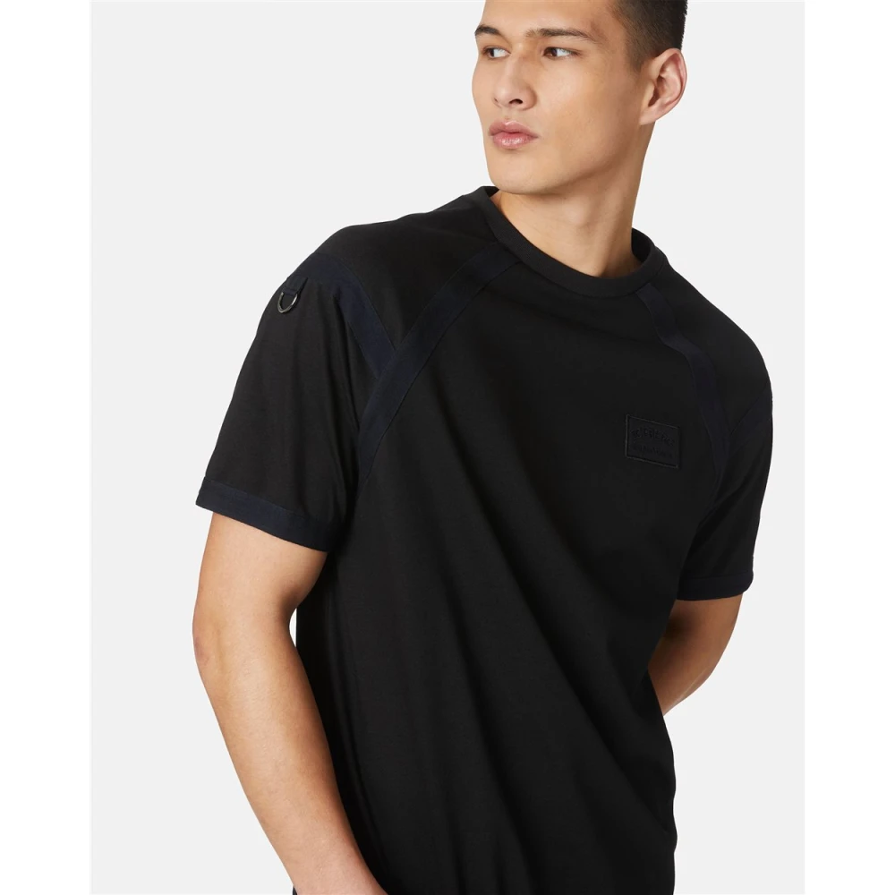 Iceberg T-shirt met geborduurd embleem Black Heren