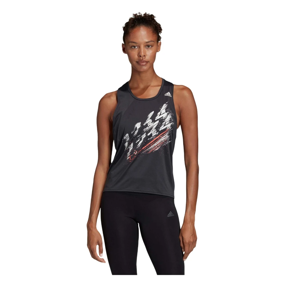 Adidas Speed Tank Top Black Dames