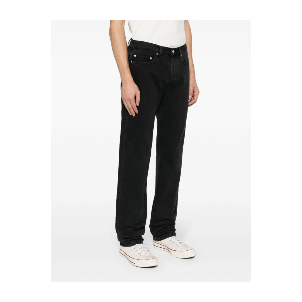 A.p.c. Klassieke Denim Jeans Black Heren